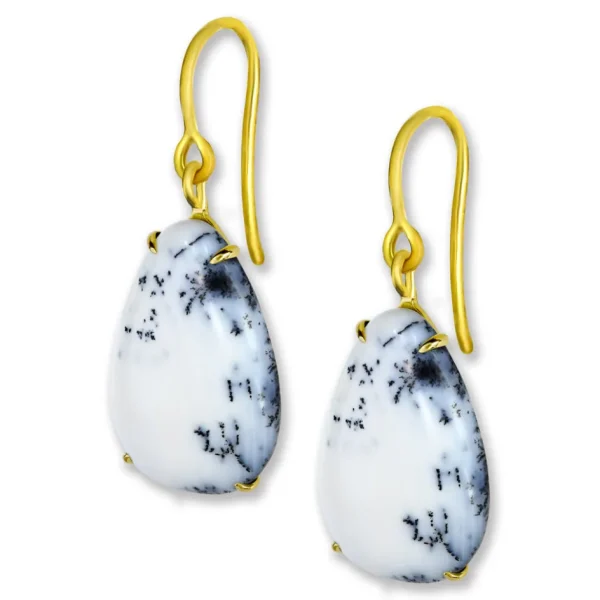 Citrine Jewelry | Stud Earrings*Alex Soldier Blossom Convertible Earrings with Carved Onyx & Agate