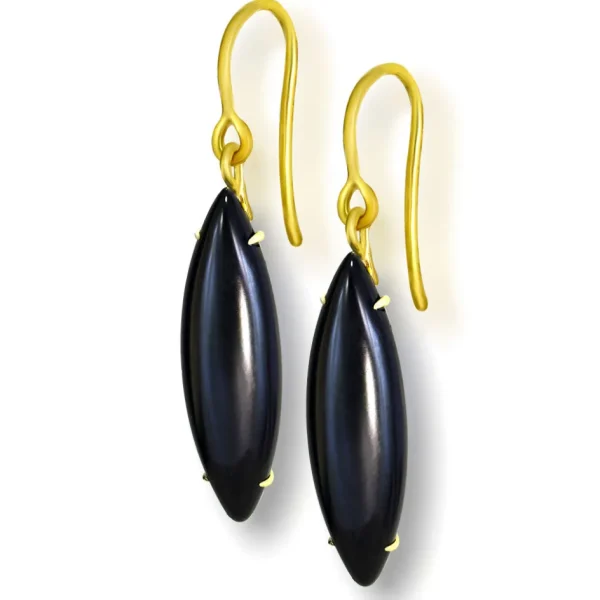 Sapphire Jewelry | Pearl Earrings*Alex Soldier Blossom Convertible Earrings with Carved Mother Of Pearl & Onyx