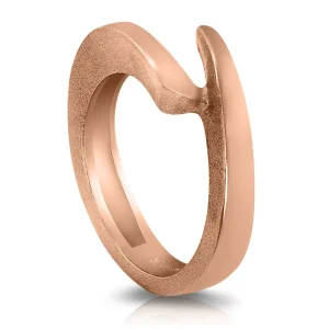 Modern & Elegant | Solid Gold Or Platinum Bands*Alex Soldier Dance Of Life Back Wedding Band