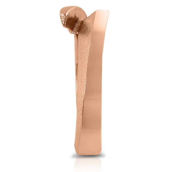 Modern & Elegant | Solid Gold Or Platinum Bands*Alex Soldier Dance Of Life Back Wedding Band