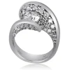 Modern & Elegant*Alex Soldier Dance Of Life Diamond Engagement Ring