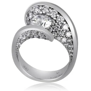Modern & Elegant*Alex Soldier Dance Of Life Diamond Engagement Ring