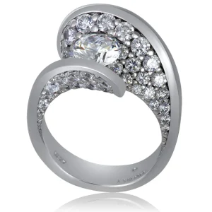 Modern & Elegant*Alex Soldier Dance Of Life Diamond Engagement Ring