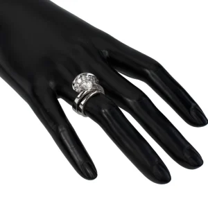 Modern & Elegant*Alex Soldier Dance Of Life Diamond Engagement Ring