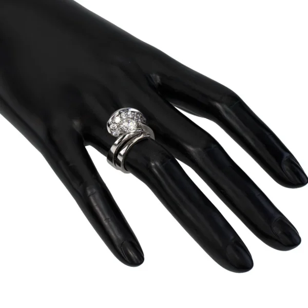 Modern & Elegant*Alex Soldier Dance Of Life Diamond Engagement Ring