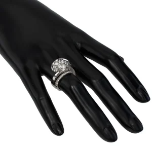 Modern & Elegant*Alex Soldier Dance Of Life Diamond Engagement Ring