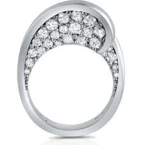 Modern & Elegant*Alex Soldier Dance Of Life Diamond Engagement Ring