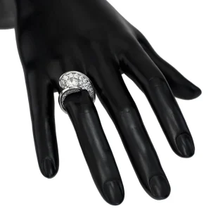 Modern & Elegant*Alex Soldier Dance Of Life Diamond Engagement Ring