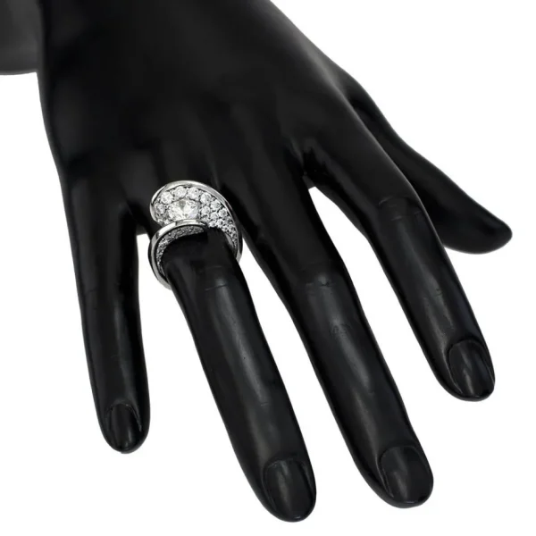 Modern & Elegant*Alex Soldier Dance Of Life Diamond Engagement Ring