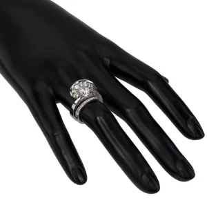 Modern & Elegant*Alex Soldier Dance Of Life Diamond Engagement Ring