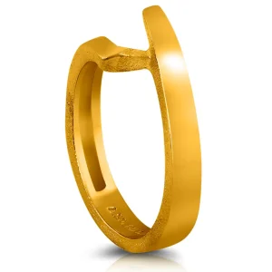 Modern & Elegant | Solid Gold Or Platinum Bands*Alex Soldier Dance Of Life Front Wedding Band