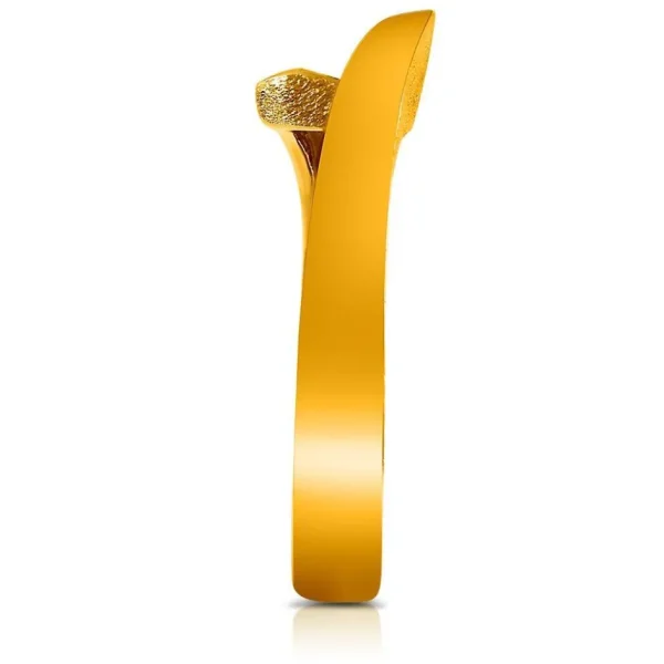 Modern & Elegant | Solid Gold Or Platinum Bands*Alex Soldier Dance Of Life Front Wedding Band