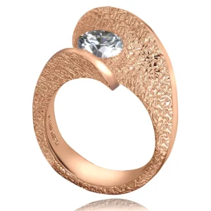 Modern & Elegant | Gold Rings*Alex Soldier Dance Of Life Lava Engagement Ring