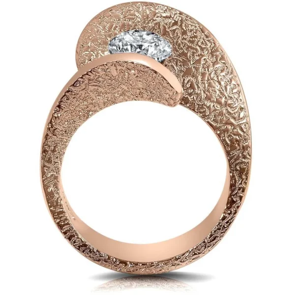 Modern & Elegant | Gold Rings*Alex Soldier Dance Of Life Lava Engagement Ring