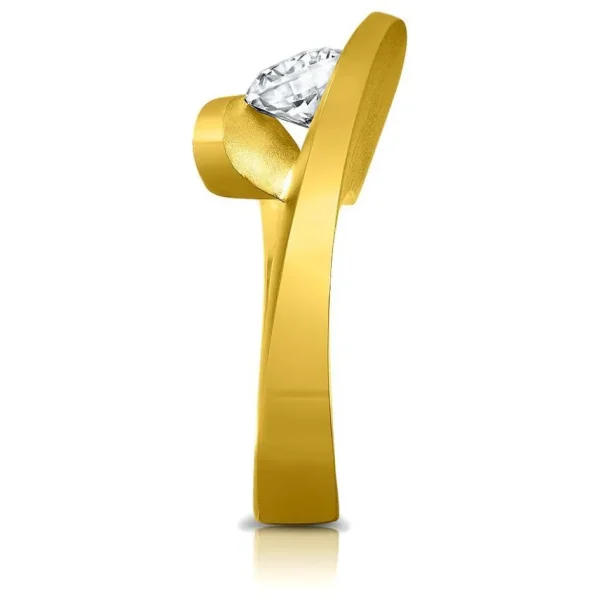 Modern & Elegant | Solitaire*Alex Soldier Dance Of Life Matte Engagement Ring