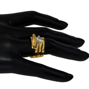 Modern & Elegant | Solitaire*Alex Soldier Dance Of Life Matte Engagement Ring