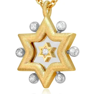 For Men | Pendants*Alex Soldier Diamond Star Of David Pendant/Necklace