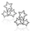 Diamond Jewelry | Stud Earrings*Alex Soldier Diamond Trinity Star Stud Earrings