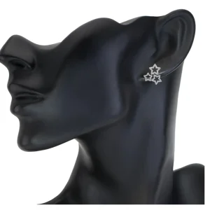 Diamond Jewelry | Stud Earrings*Alex Soldier Diamond Trinity Star Stud Earrings