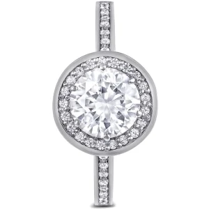 Halo*Alex Soldier Eternal Love Diamond Elevated Halo Engagement Ring