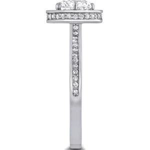 Halo*Alex Soldier Eternal Love Diamond Elevated Halo Engagement Ring