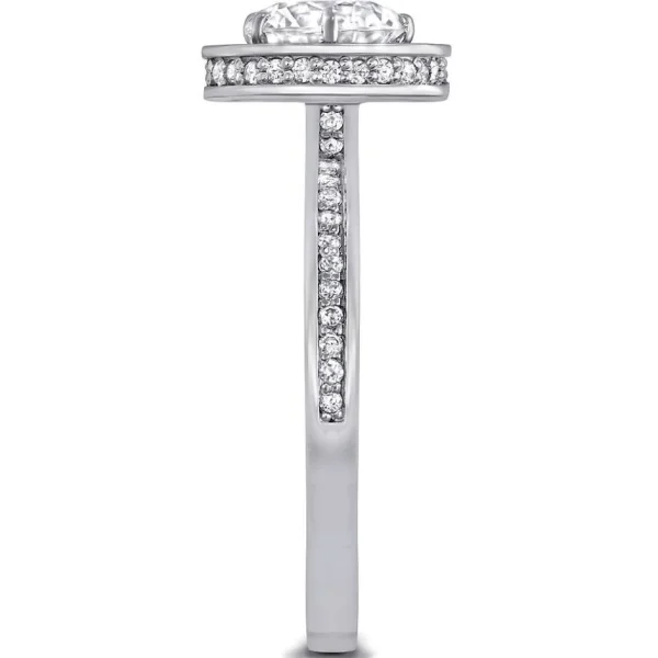 Halo*Alex Soldier Eternal Love Diamond Elevated Halo Engagement Ring