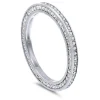 Classic*Alex Soldier Eternal Love Diamond Eternity Wedding Band
