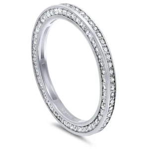 Classic*Alex Soldier Eternal Love Diamond Eternity Wedding Band