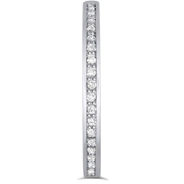 Classic*Alex Soldier Eternal Love Diamond Eternity Wedding Band