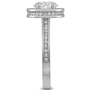 Halo*Alex Soldier Eternal Love Diamond Halo Sequel Engagement Ring
