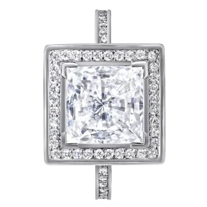 Halo*Alex Soldier Eternal Love Diamond Princess Halo Engagement Ring