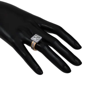 Halo*Alex Soldier Eternal Love Diamond Princess Halo Engagement Ring
