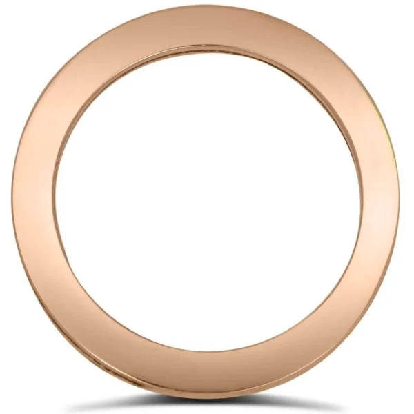 Solid Gold Or Platinum Bands | Classic*Alex Soldier Eternal Love Wedding Band
