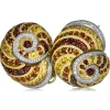 Diamond Jewelry | Garnet Jewelry*Alex Soldier Gold & Platinum Sunny The Snail Earrings