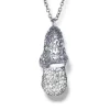 Diamond Jewelry | Pendants*Alex Soldier Gold Acorn Pendant with White Diamonds On Chain