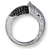 Designer Rings | Gold Rings*Alex Soldier Gold Acorn Ring with Black Diamonds