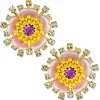 Pearl Earrings | Stud Earrings*Alex Soldier Gold Baby Blossom Earrings with Rose Mother Of Pearl