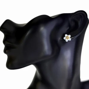 Pearl Earrings | Stud Earrings*Alex Soldier Gold Baby Blossom Earrings with Mother Of Pearl