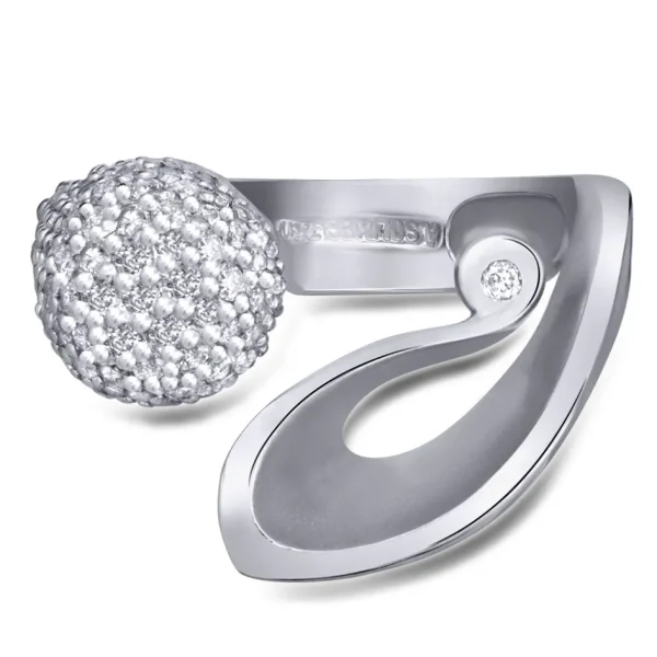 Designer Rings | Gold Rings*Alex Soldier Gold Calla Ring with Diamonds