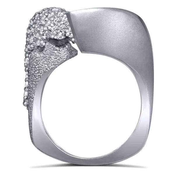Designer Rings | Gold Rings*Alex Soldier Gold Calla Ring with Diamonds