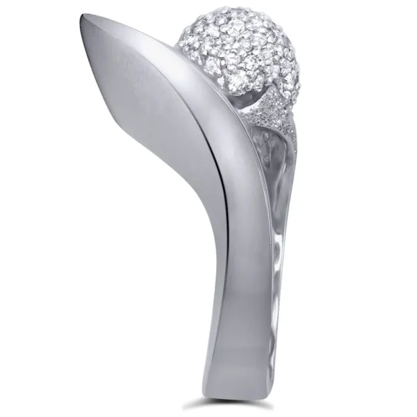 Designer Rings | Gold Rings*Alex Soldier Gold Calla Ring with Diamonds