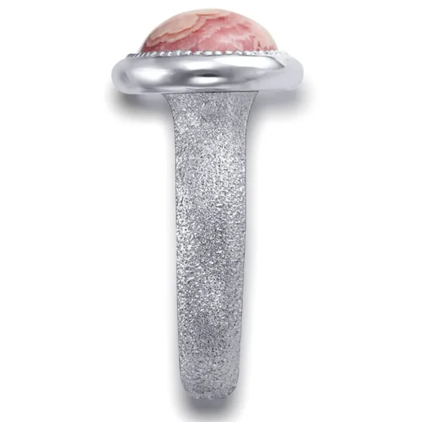 Designer Rings*Alex Soldier Gold Cocktail Ring with Rhodochrosite