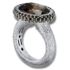 Designer Rings*Alex Soldier Gold Cocktail Ring with Smoky Quartz