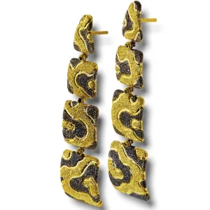 Stud Earrings*Alex Soldier Gold Cora Earrings