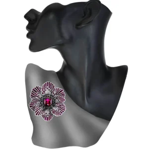 Other Brooches | Gold Brooches With Gemstone*Alex Soldier Gold Coronaria Brooch with Tourmaline & Diamonds