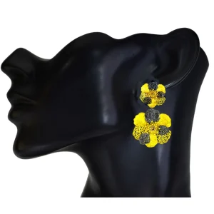 Stud Earrings | Diamond Earrings*Alex Soldier Gold Coronaria Convertible Earrings with Champagne Diamonds