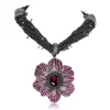 Pendants*Alex Soldier Gold Coronaria Pendant/Necklace with Tourmalines