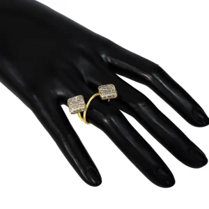 Designer Rings | Gold Rings*Alex Soldier Gold Dice Ring with Diamonds