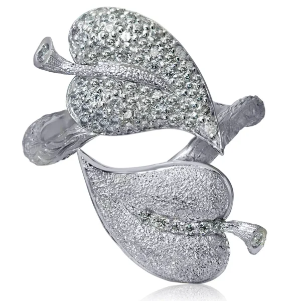 Gold Rings | Designer Rings*Alex Soldier Gold Double Leaf Ring