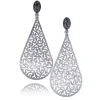 Diamond Earrings | Drop Dangle Earrings*Alex Soldier Gold Festive Drop Earrings with Diamonds